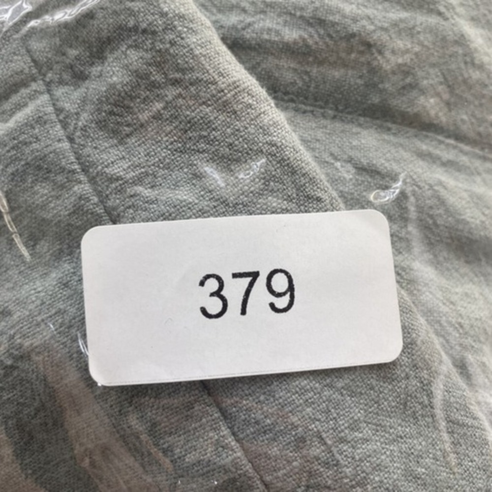 ASTR The Label Mini Dress Women Sz M Sage Green 90% Linen 10% Cotton - Picture 9 of 9